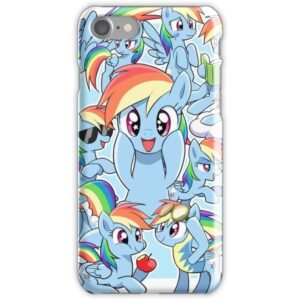 Mobilskal iPhone Samsung - My little pony Rainbow Dash