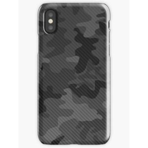 Mobilskal iPhone Samsung - Carbon camouflage
