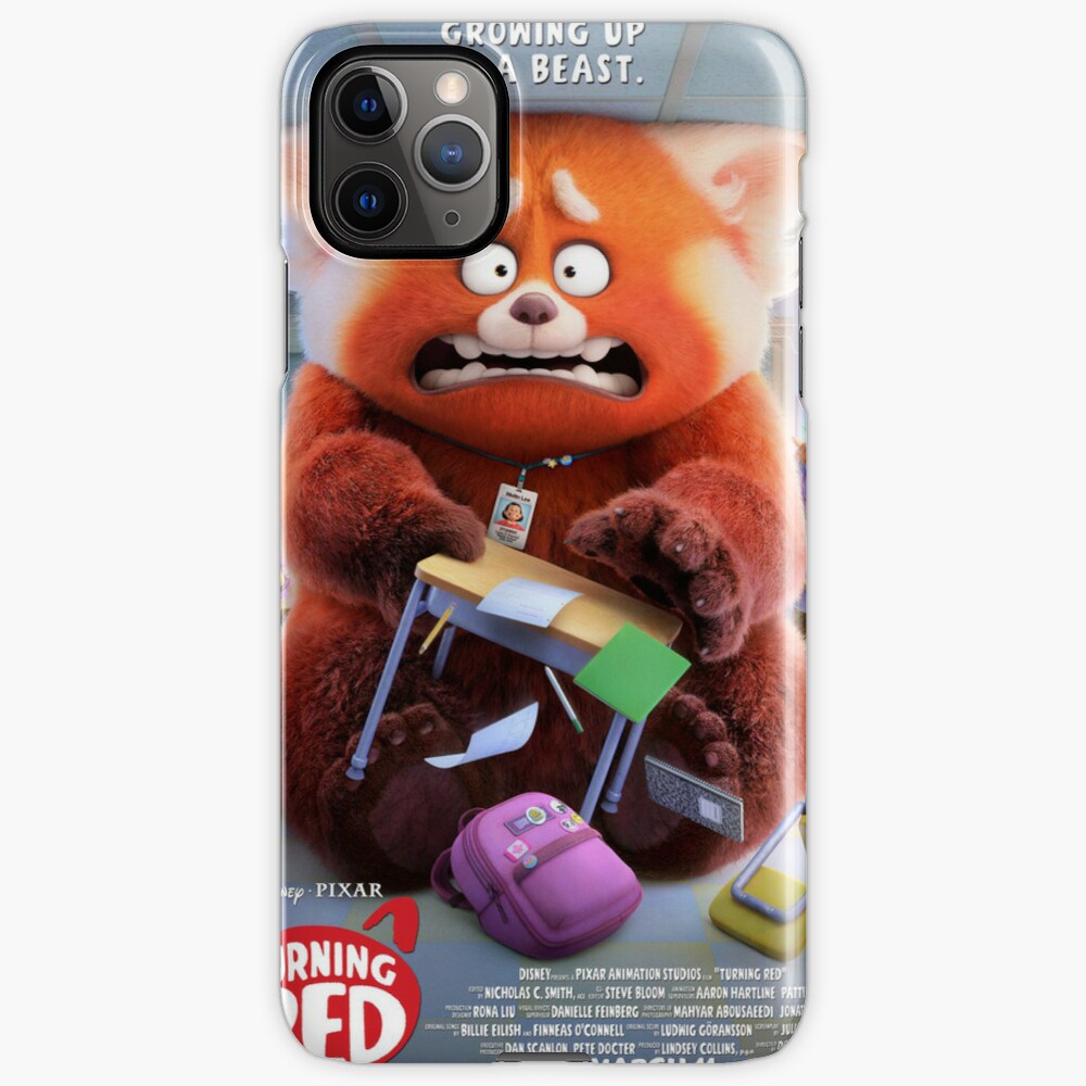 Mobilskal iPhone Samsung - Turning Red Röd Panda