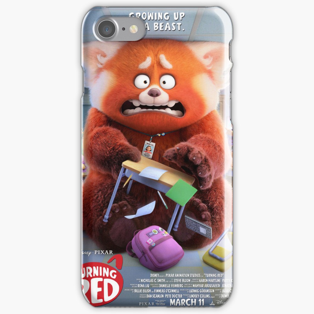 Mobilskal iPhone Samsung - Turning Red Röd Panda - Bild 3