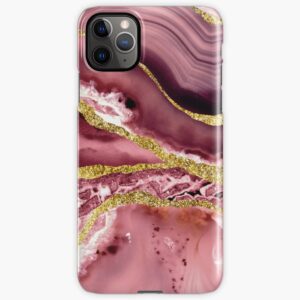 Mobilskal iPhone Samsung - Rose & Gold Glitter