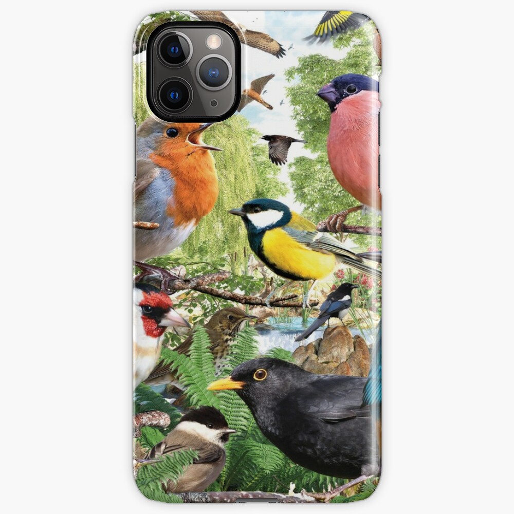 Mobilskal iPhone Samsung - Svenska fåglar
